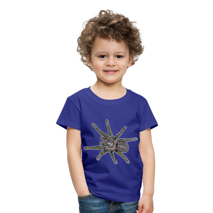 Kinder Basic T-Shirt Grammostola pulchripes - Königsblau