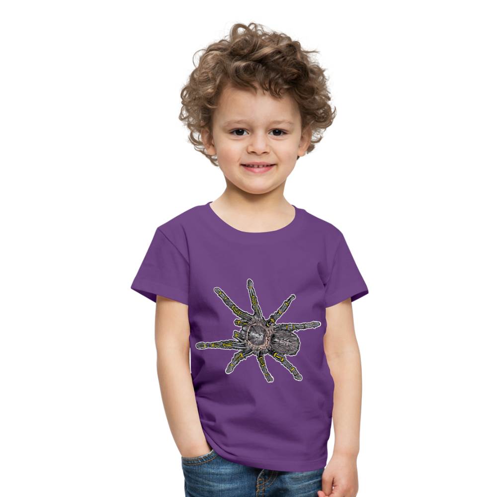 Kinder Basic T-Shirt Grammostola pulchripes - Lila