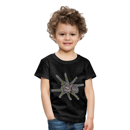 Kinder Basic T-Shirt Grammostola pulchripes - Anthrazit