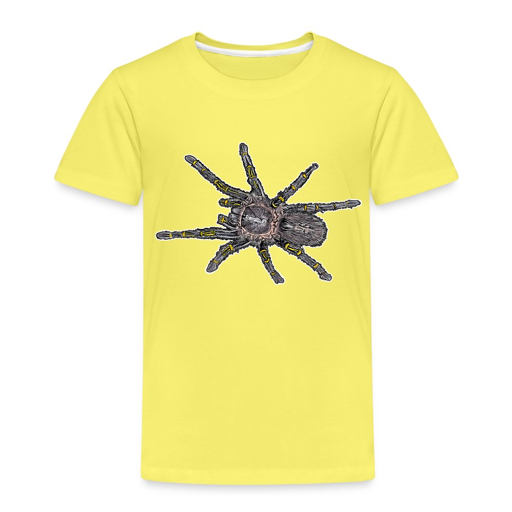 Kinder Basic T-Shirt Grammostola pulchripes - Gelb