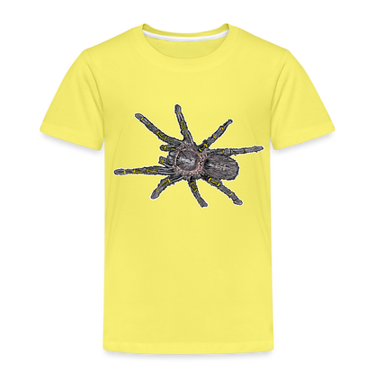 Kinder Basic T-Shirt Grammostola pulchripes - Gelb