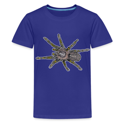 Teenager Basic T-Shirt Grammostola pulchripes - Königsblau
