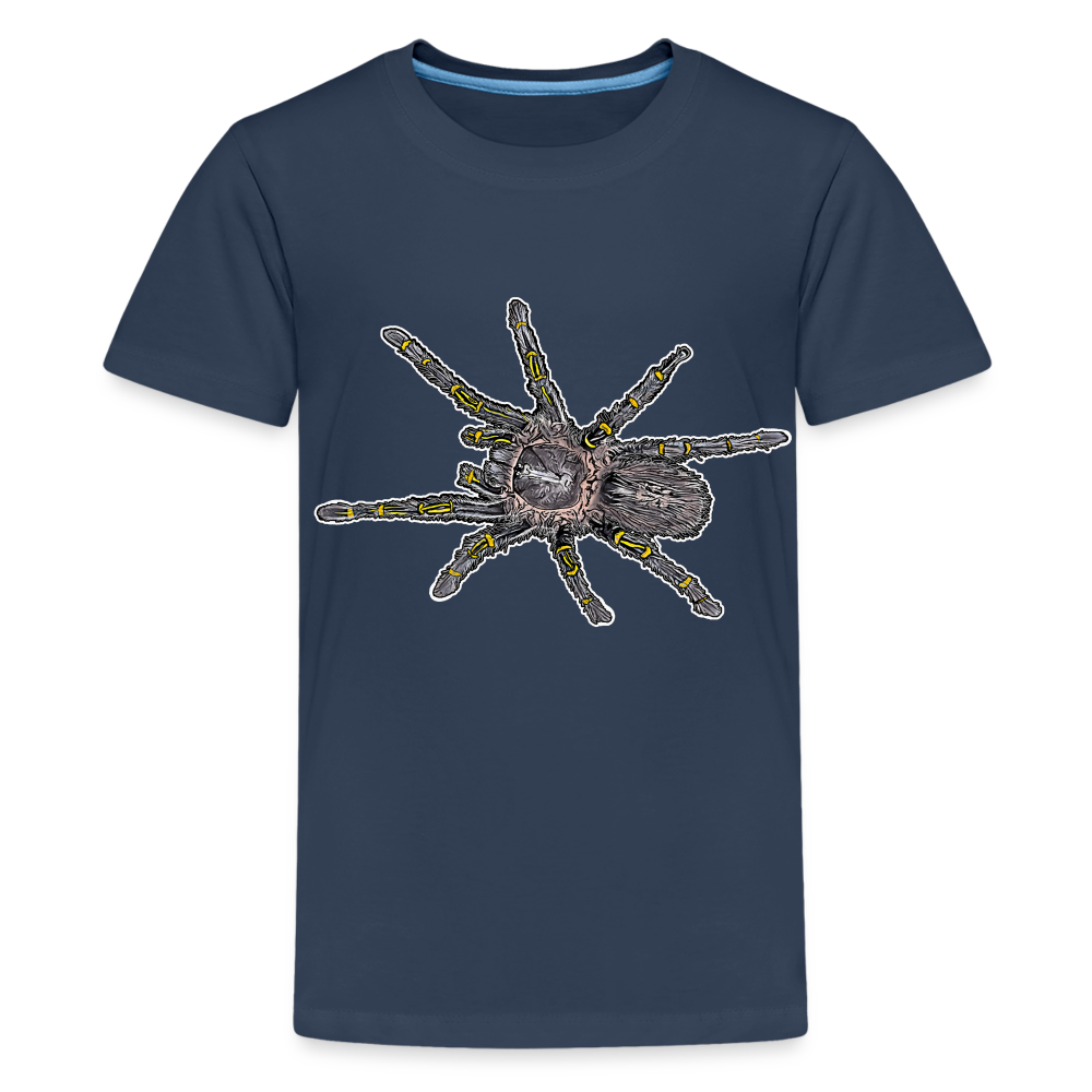 Teenager Basic T-Shirt Grammostola pulchripes - Navy