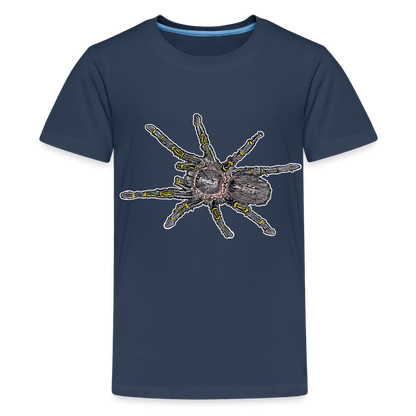 Teenager Basic T-Shirt Grammostola pulchripes - Navy