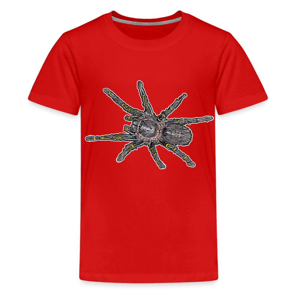 Teenager Basic T-Shirt Grammostola pulchripes - Rot