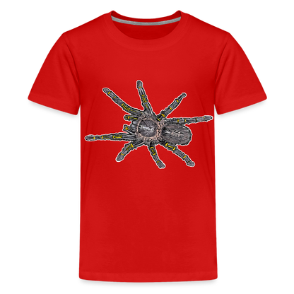 Teenager Basic T-Shirt Grammostola pulchripes - Rot