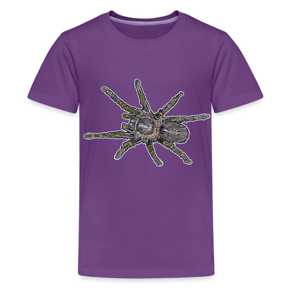 Teenager Basic T-Shirt Grammostola pulchripes - Lila