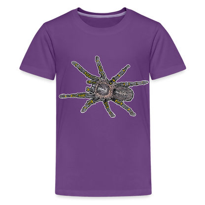 Teenager Basic T-Shirt Grammostola pulchripes - Lila