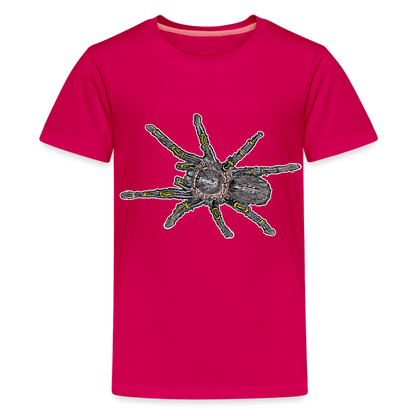 Teenager Basic T-Shirt Grammostola pulchripes - dunkles Pink