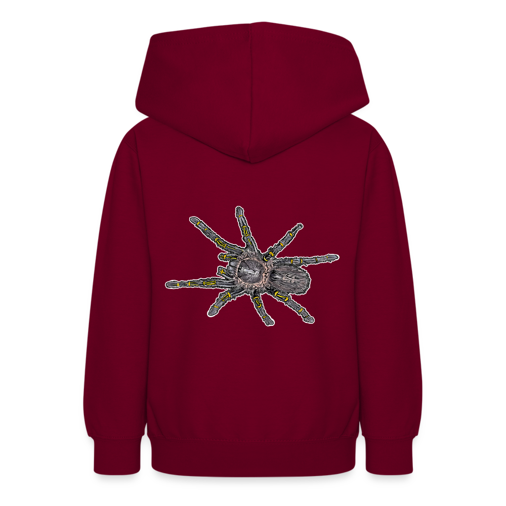 Teenager Hoodie Grammostola pulchripes - Bordeaux