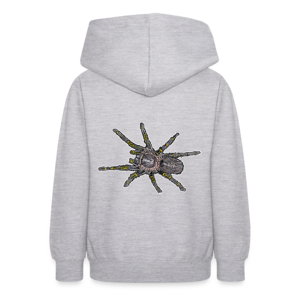 Teenager Hoodie Grammostola pulchripes - Hellgrau meliert