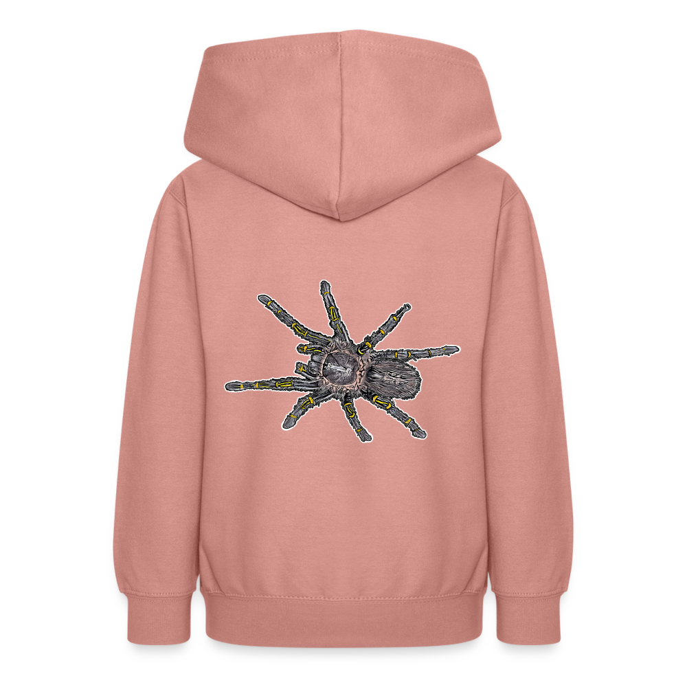 Teenager Hoodie Grammostola pulchripes - Altrosa