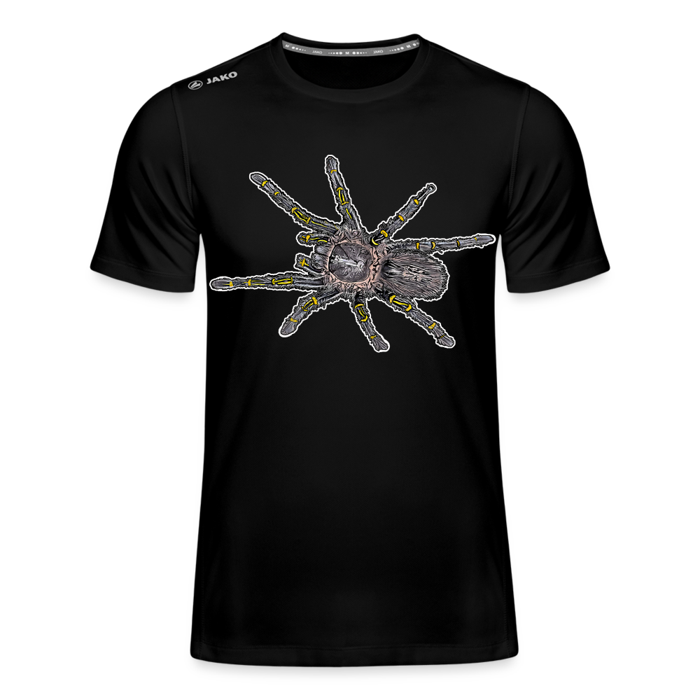 Männer JAKO Sportswear T-Shirt Grammostola pulchripes - Schwarz