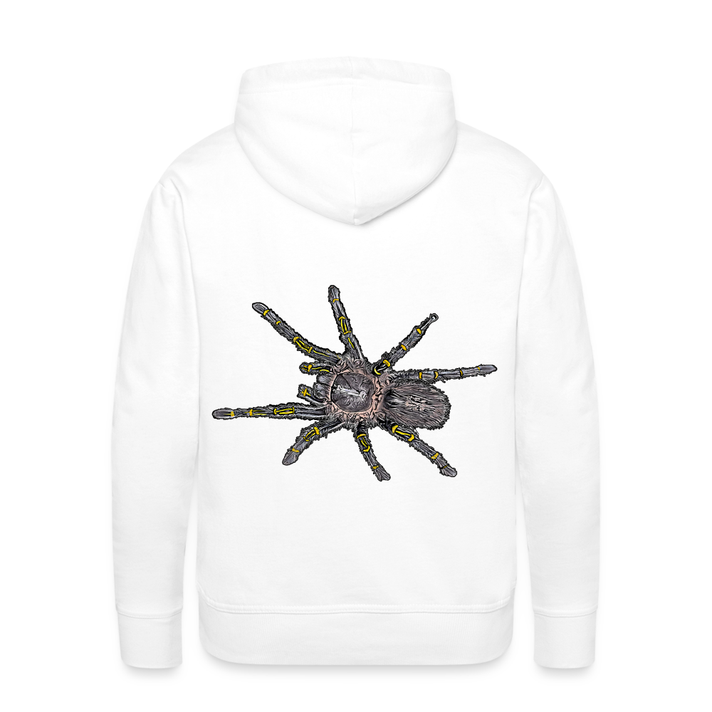Männer Hoodie Grammostola pulchripes - weiß