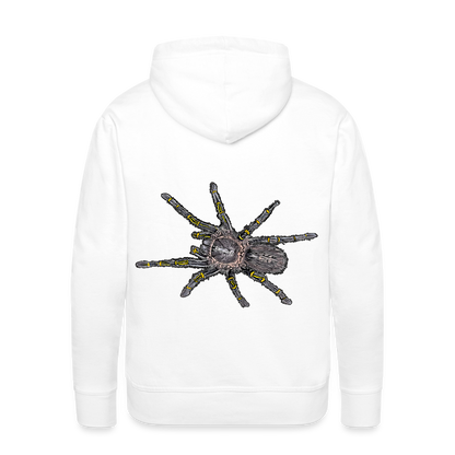 Männer Hoodie Grammostola pulchripes - weiß
