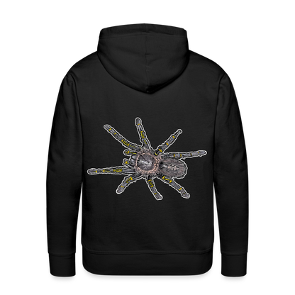 Männer Hoodie Grammostola pulchripes - Schwarz