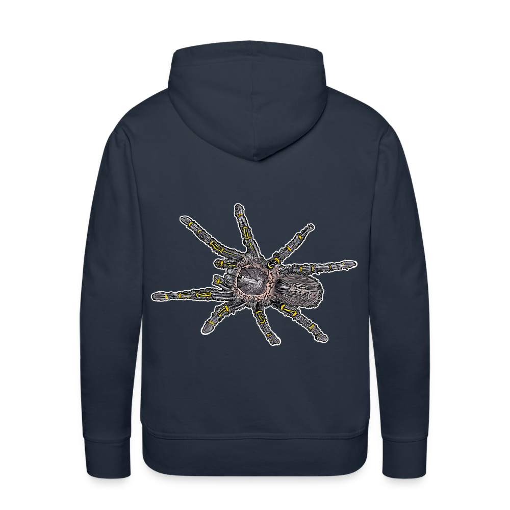 Männer Hoodie Grammostola pulchripes - Navy