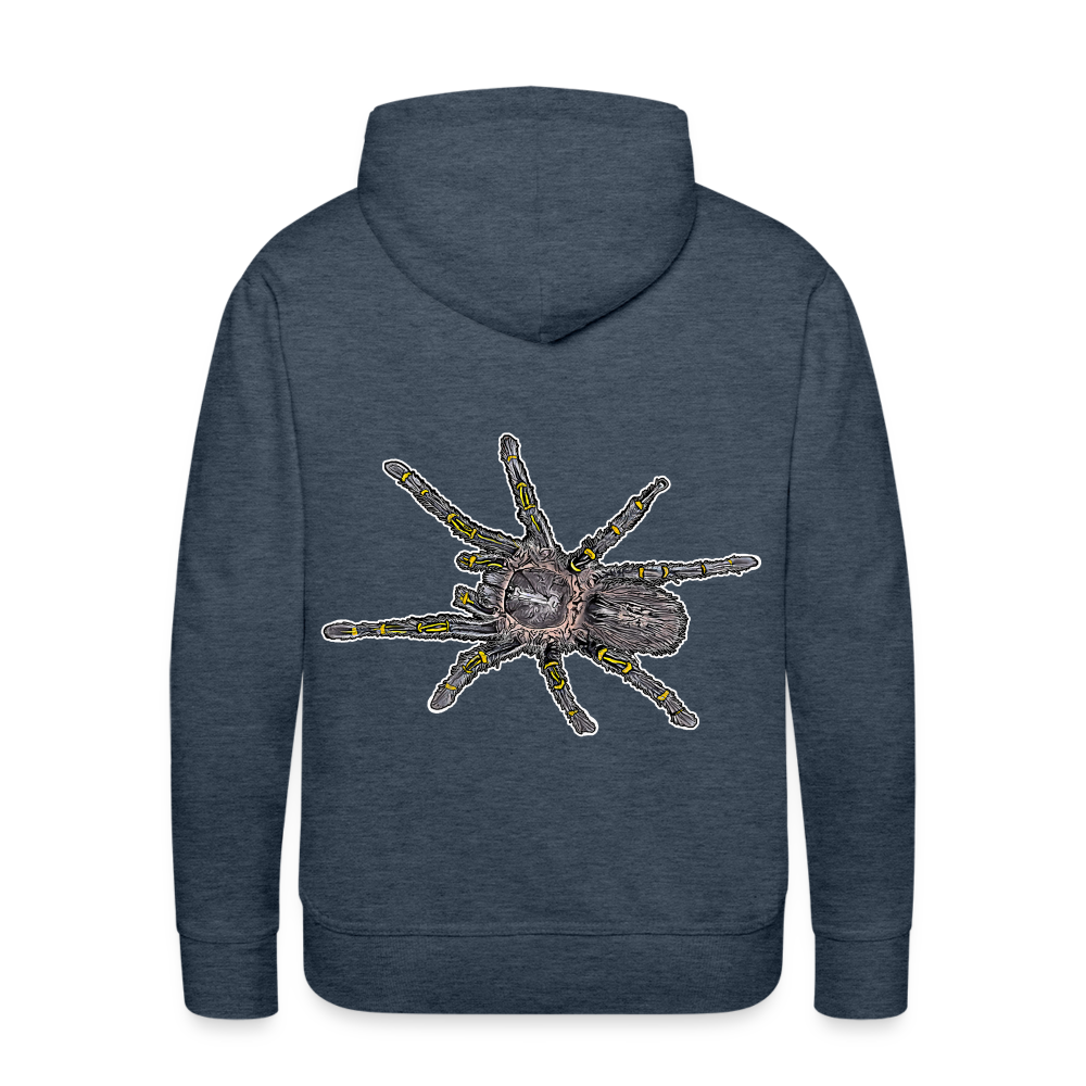 Männer Hoodie Grammostola pulchripes - Jeansblau