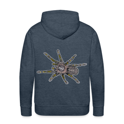 Männer Hoodie Grammostola pulchripes - Jeansblau