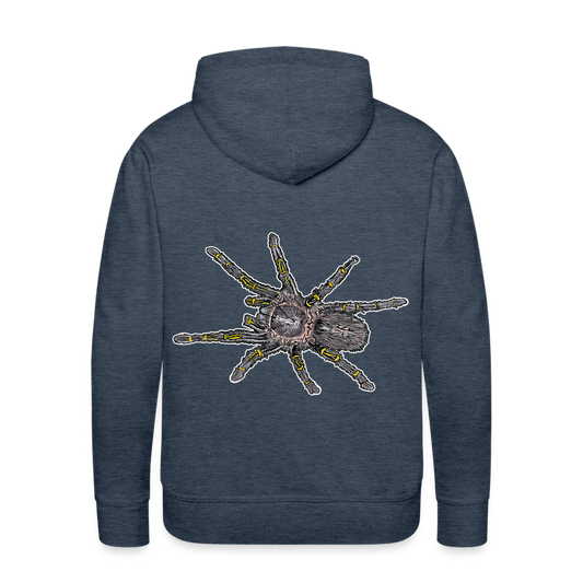 Männer Hoodie Grammostola pulchripes - Jeansblau