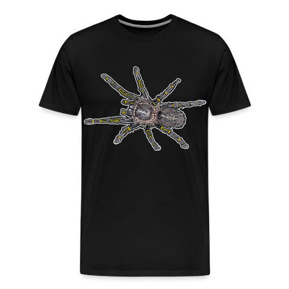 Männer Basic T-Shirt Grammostola pulchripes - Schwarz