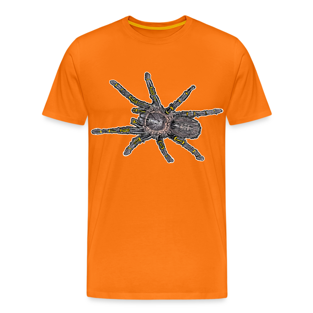 Männer Basic T-Shirt Grammostola pulchripes - Orange