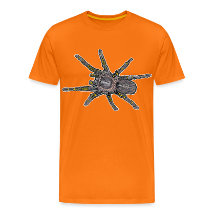 Männer Basic T-Shirt Grammostola pulchripes - Orange