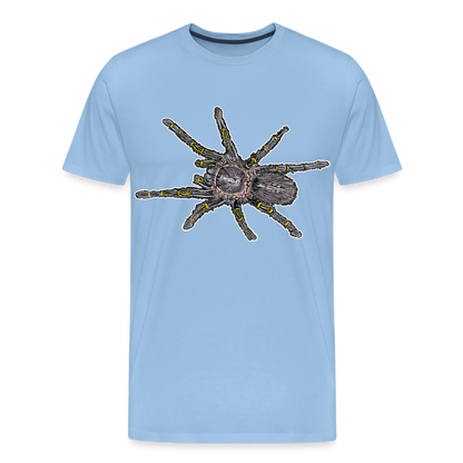 Männer Basic T-Shirt Grammostola pulchripes - Sky