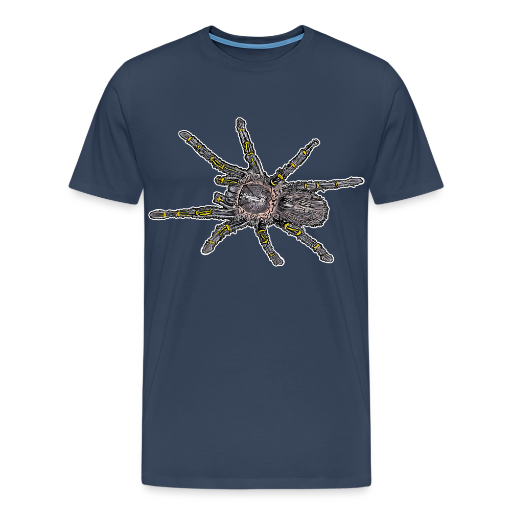 Männer Basic T-Shirt Grammostola pulchripes - Navy