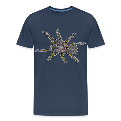 Männer Basic T-Shirt Grammostola pulchripes - Navy