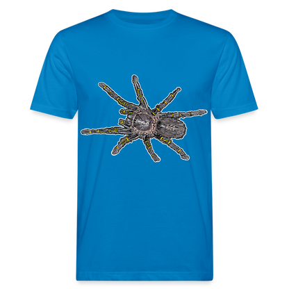 Männer Bio-T-Shirt Grammostola pulchripes - Pfauenblau