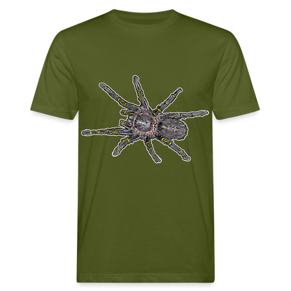 Männer Bio-T-Shirt Grammostola pulchripes - Moosgrün