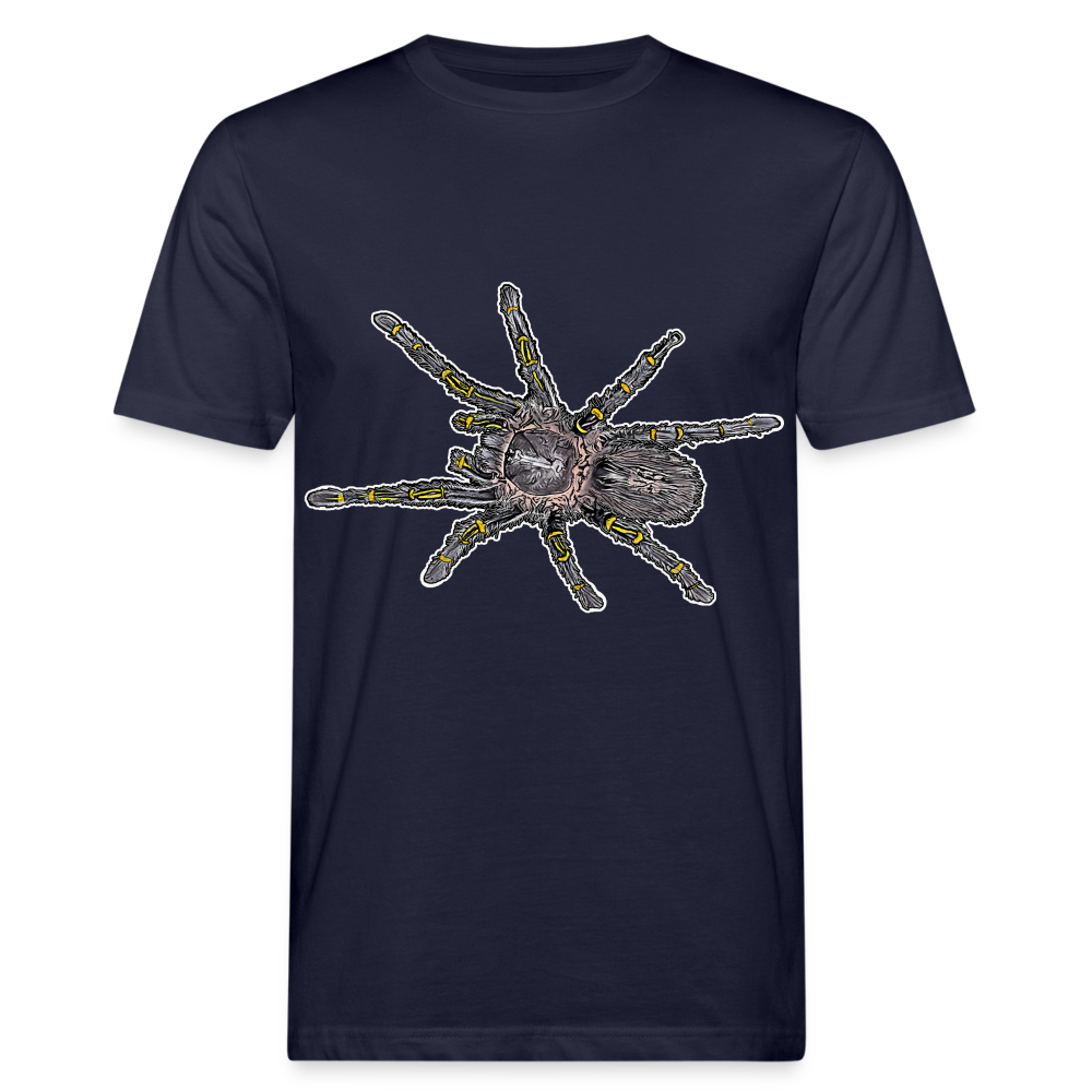 Männer Bio-T-Shirt Grammostola pulchripes - Navy