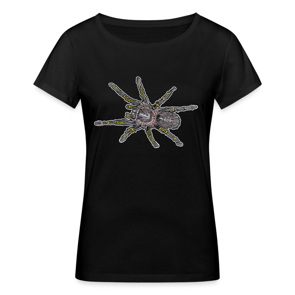 Frauen Stanley & Stella Bio-T-Shirt Grammostola pulchripes - Schwarz
