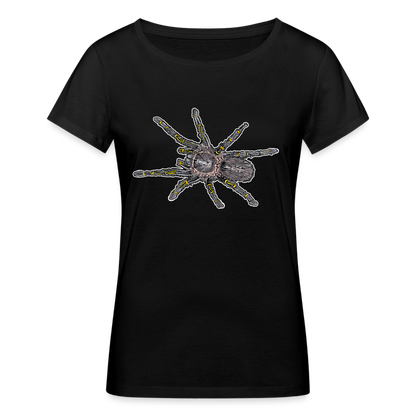 Frauen Stanley & Stella Bio-T-Shirt Grammostola pulchripes - Schwarz