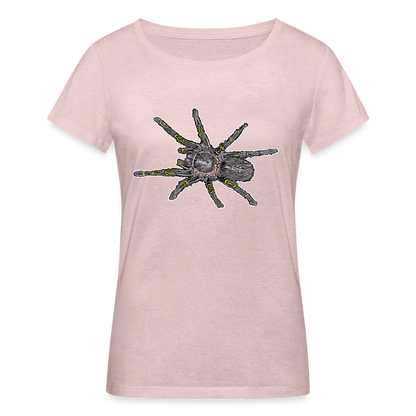 Frauen Stanley & Stella Bio-T-Shirt Grammostola pulchripes - Rosa-Creme meliert