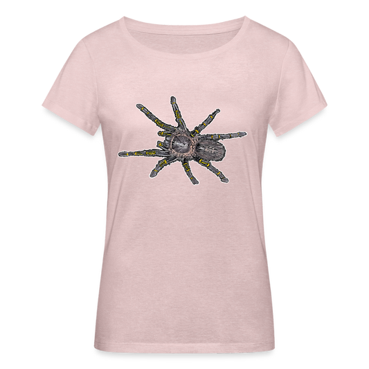 Frauen Stanley & Stella Bio-T-Shirt Grammostola pulchripes - Rosa-Creme meliert