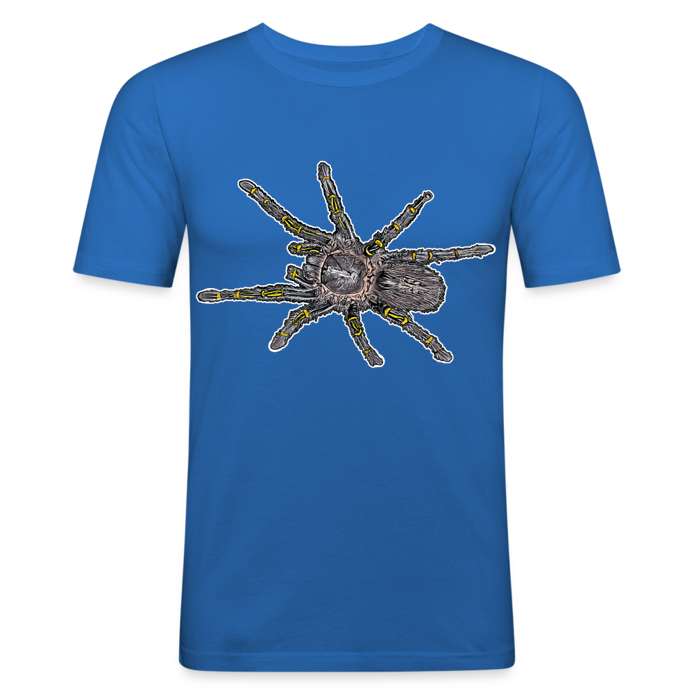 Männer Slim Fit T-Shirt Grammostola pulchripes - Königsblau