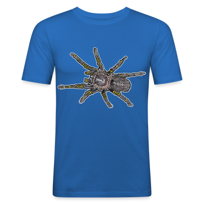 Männer Slim Fit T-Shirt Grammostola pulchripes - Königsblau