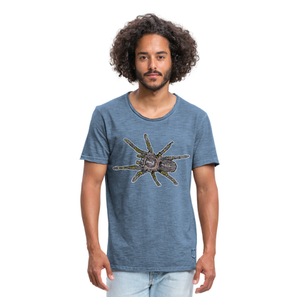 Männer Vintage T-Shirt Grammostola pulchripes - Vintage Denim