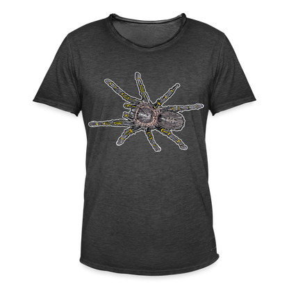 Männer Vintage T-Shirt Grammostola pulchripes - Vintage Schwarz