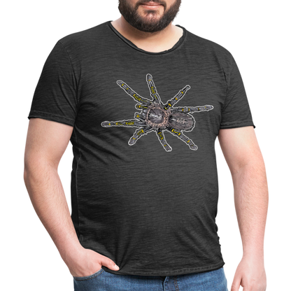 Männer Vintage T-Shirt Grammostola pulchripes - Vintage Schwarz