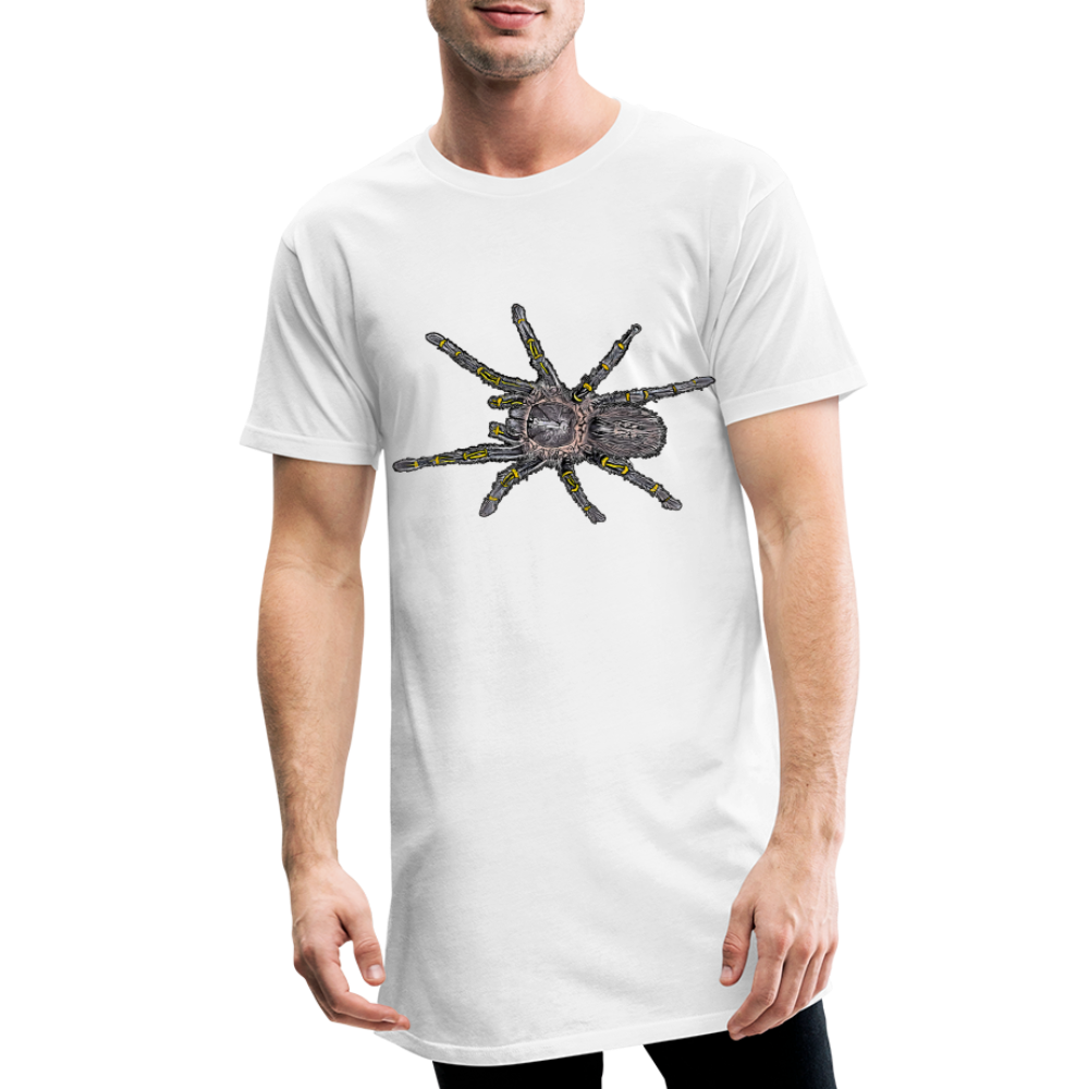 Männer Urban Longshirt Grammostola pulchripes - weiß