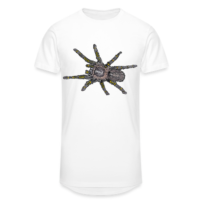 Männer Urban Longshirt Grammostola pulchripes - weiß