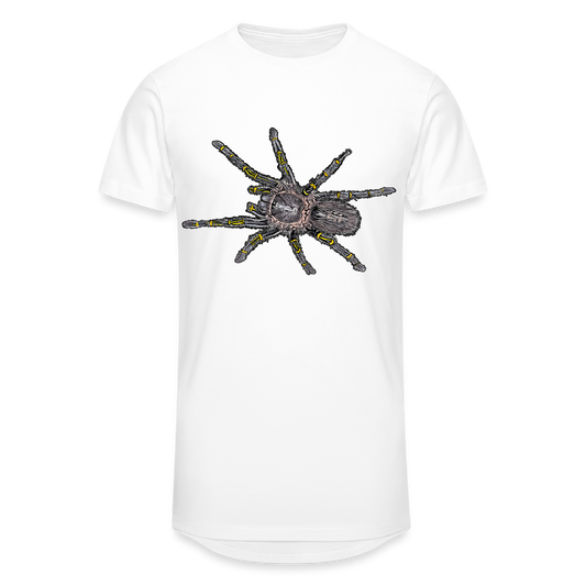 Männer Urban Longshirt Grammostola pulchripes - weiß