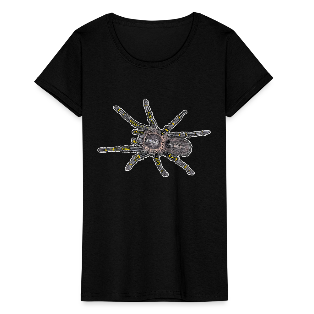 Frauen-Fruit of the Loom T-Shirt - Schwarz