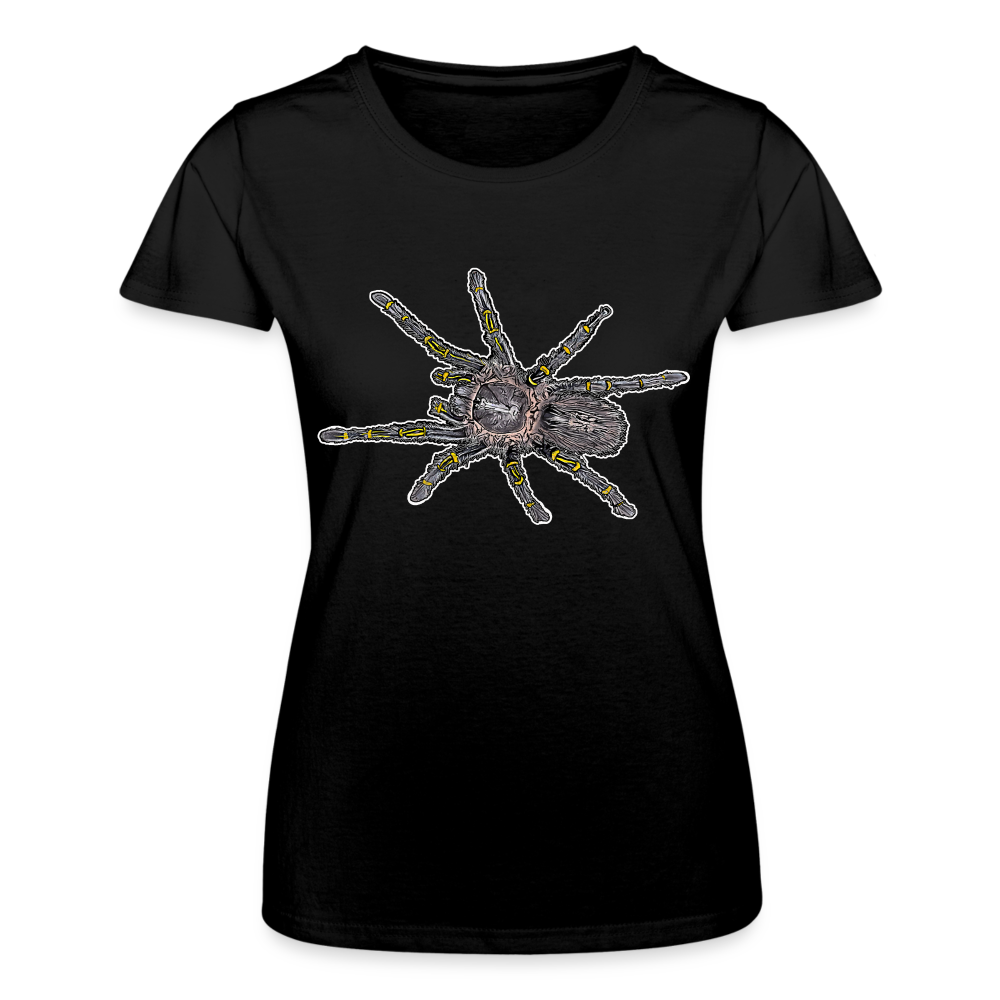 Frauen-Fruit of the Loom T-Shirt - Schwarz