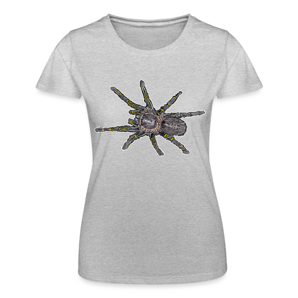 Frauen-Fruit of the Loom T-Shirt - Grau meliert