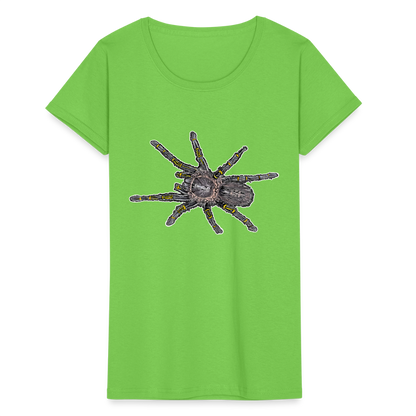 Frauen-Fruit of the Loom T-Shirt - Hellgrün