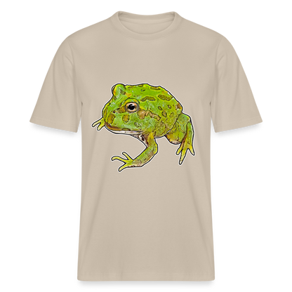 Unisex Stanley & Stella  Bio-T-Shirt Ceratophrys cranwelli Peppermint Blue - Beige